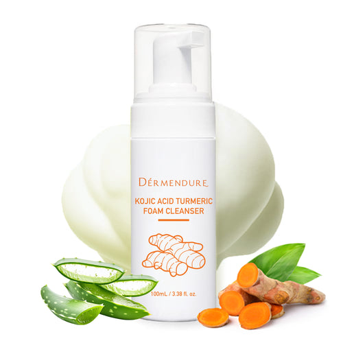 2-in-1 Turmeric & Kojic Acid Brightening Face & Body Wash Set: Dark Spot Remover, Skin Brightening, Even Tone