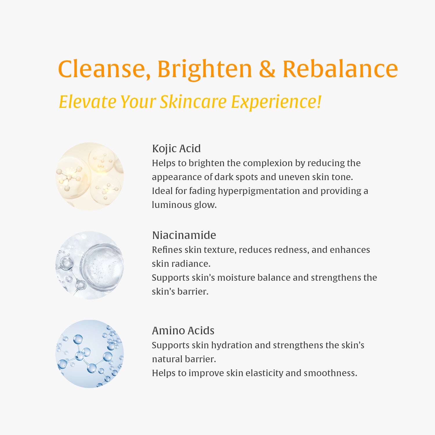 2-in-1 Turmeric & Kojic Acid Brightening Face & Body Wash Set: Dark Spot Remover, Skin Brightening, Even Tone