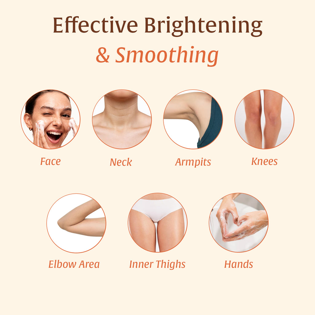 3-in-1 Turmeric & Kojic Acid Brightening Set: Turmeric Face Wash, Dark Spot Remover, Dead Skin Cells Remover, Skin Brightening, Even Tone